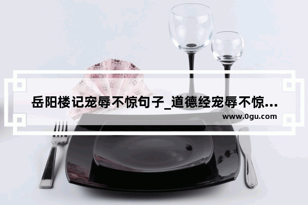 岳阳楼记宠辱不惊句子_道德经宠辱不惊原文