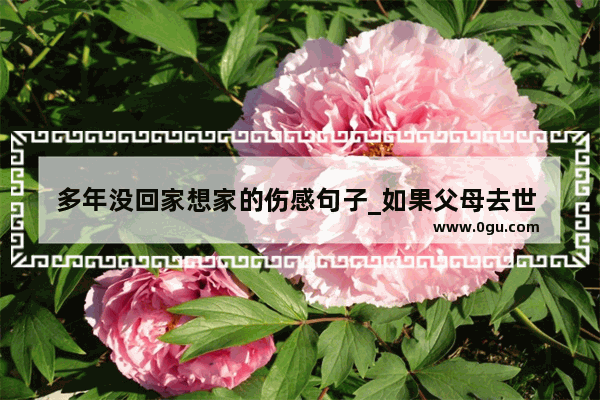 多年没回家想家的伤感句子_如果父母去世 名下的房产子女一直不去过户 会怎么样