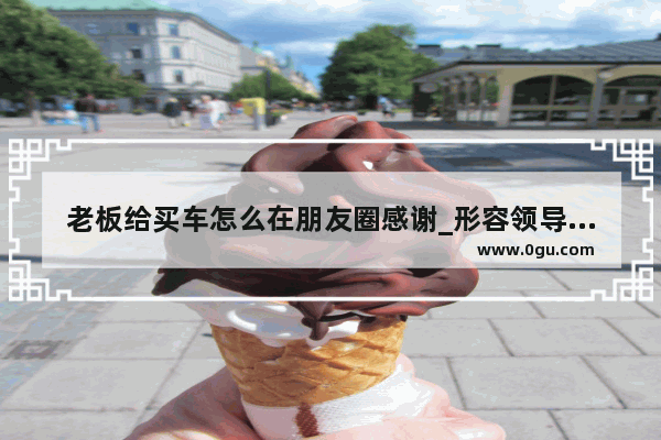 老板给买车怎么在朋友圈感谢_形容领导买车的句子搞笑