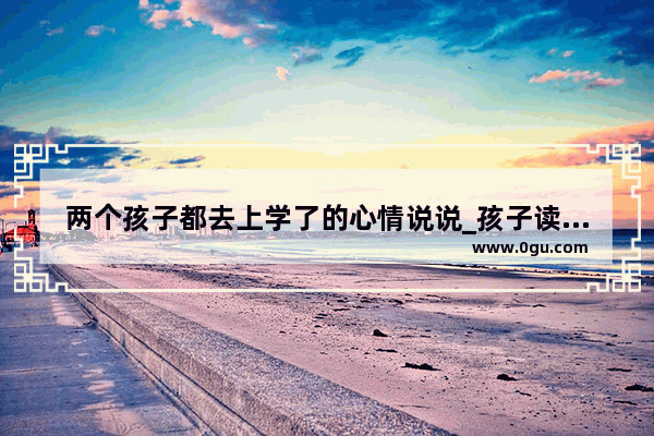 两个孩子都去上学了的心情说说_孩子读一年级 上学一直哭怎么办