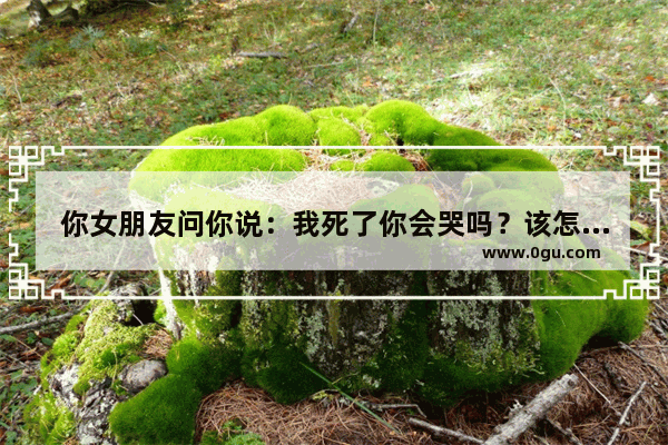 你女朋友问你说：我死了你会哭吗？该怎么回答 给个完美的答案 朋友圈伤感到哭的句子女生