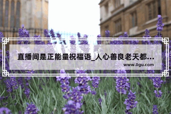 直播间是正能量祝福语_人心善良老天都帮你正能量的句子