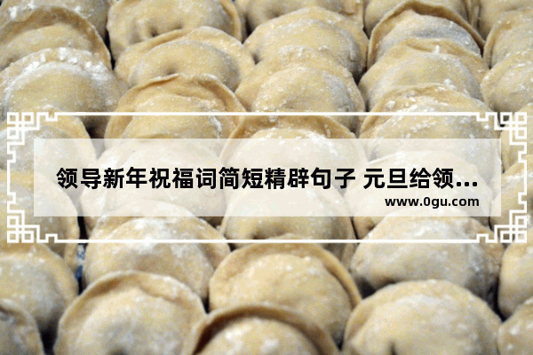 领导新年祝福词简短精辟句子 元旦给领导的祝福语句子
