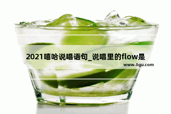 2021嘻哈说唱语句_说唱里的flow是什么意思