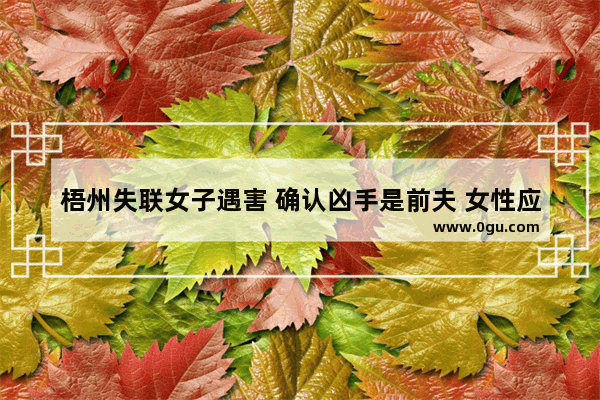 梧州失联女子遇害 确认凶手是前夫 女性应该怎么保护自己