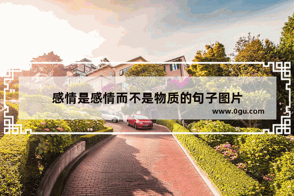 感情是感情而不是物质的句子图片