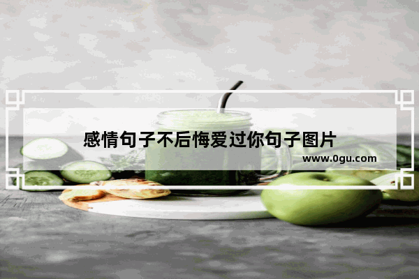 感情句子不后悔爱过你句子图片