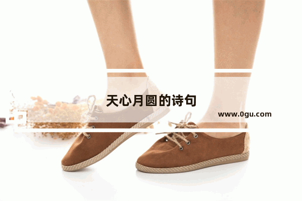 天心月圆的诗句