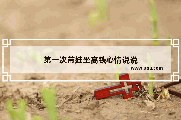 第一次带娃坐高铁心情说说