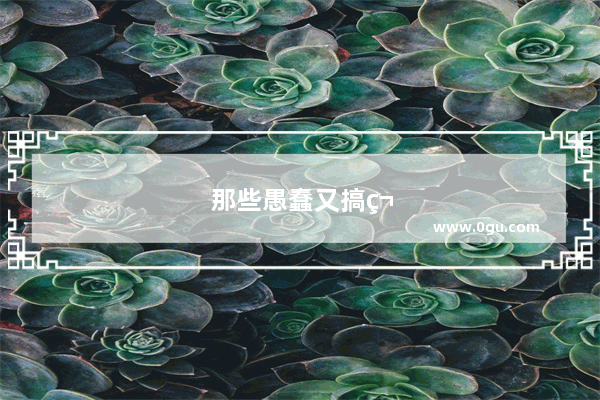 那些愚蠢又搞笑的科学句子英语