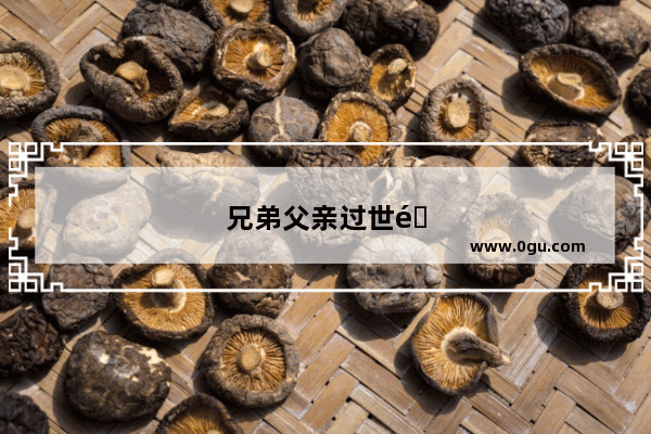 兄弟父亲过世随礼用语