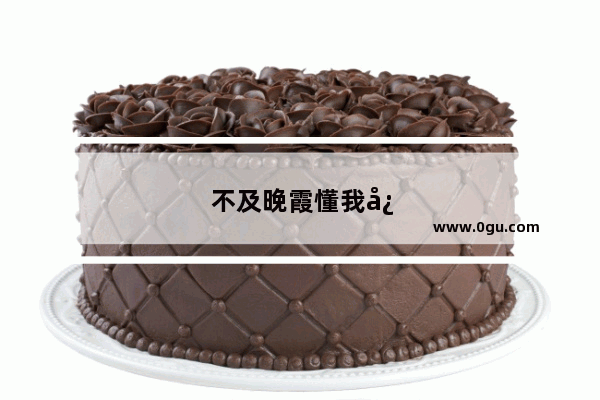 不及晚霞懂我心全诗相对应的句子