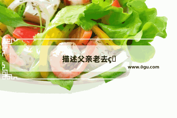 描述父亲老去的唯美句子简短