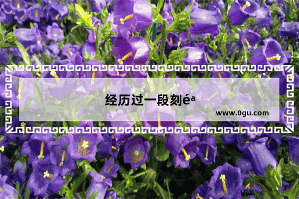 经历过一段刻骨铭心的爱情后还能遇到真爱吗