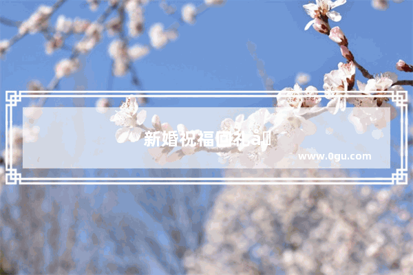 新婚祝福回礼句子简短