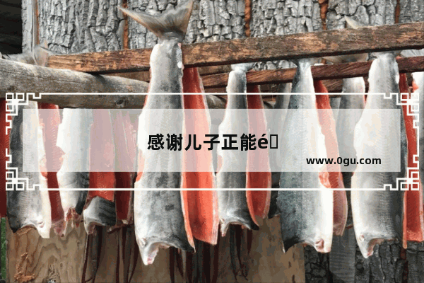 感谢儿子正能量句子