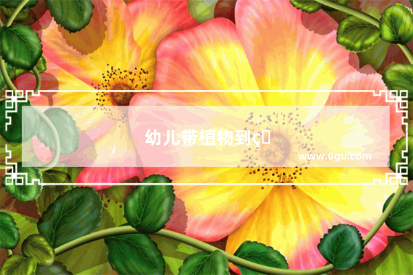 幼儿带植物到班级该如何表扬孩子