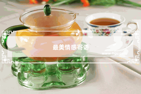 最美情感寄语