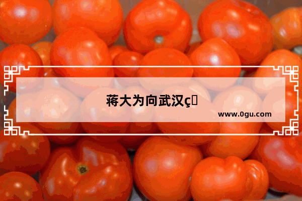 蒋大为向武汉灾区捐款了吗