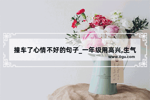 撞车了心情不好的句子_一年级用高兴,生气,害怕,难过写一段话
