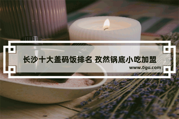 长沙十大盖码饭排名 孜然锅底小吃加盟