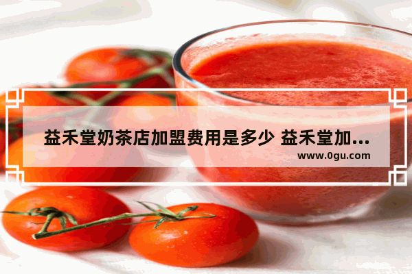 益禾堂奶茶店加盟费用是多少 益禾堂加盟费用怎么