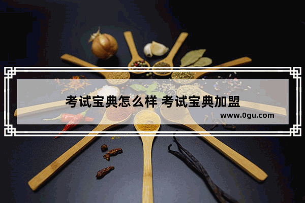 考试宝典怎么样 考试宝典加盟