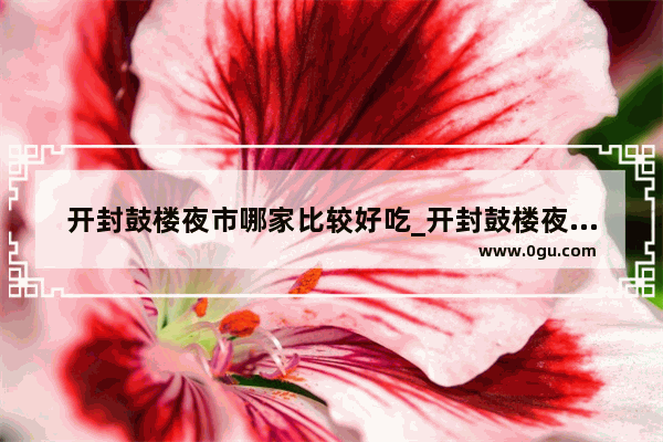 开封鼓楼夜市哪家比较好吃_开封鼓楼夜市哪家好吃