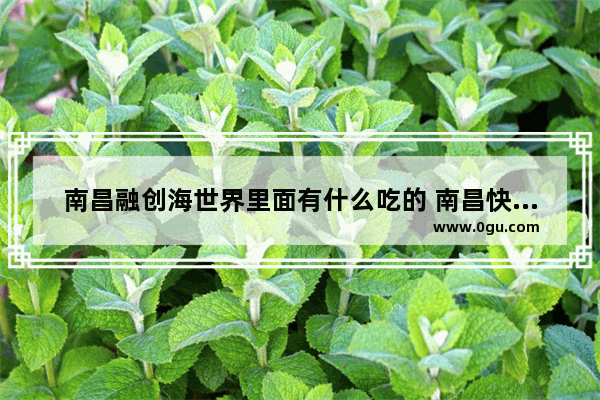 南昌融创海世界里面有什么吃的 南昌快餐汉堡加盟店排行榜