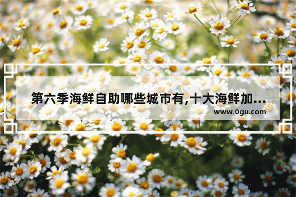 第六季海鲜自助哪些城市有,十大海鲜加盟店排行