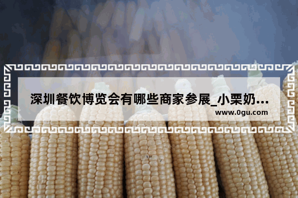 深圳餐饮博览会有哪些商家参展_小栗奶茶加盟
