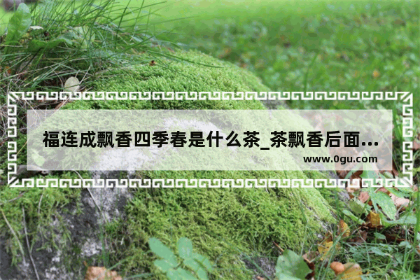 福连成飘香四季春是什么茶_茶飘香后面三句是什么