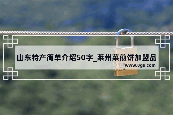 山东特产简单介绍50字_莱州菜煎饼加盟品牌