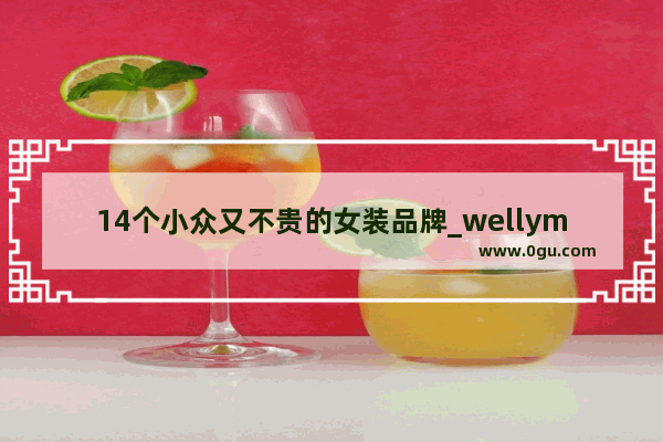 14个小众又不贵的女装品牌_wellymerck品牌怎么样