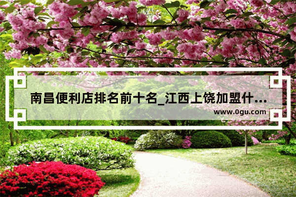 南昌便利店排名前十名_江西上饶加盟什么小吃好