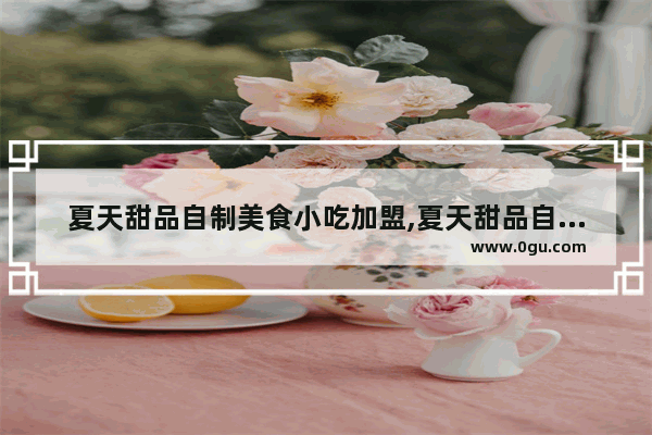 夏天甜品自制美食小吃加盟,夏天甜品自制美食小吃加盟