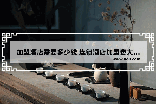 加盟酒店需要多少钱 连锁酒店加盟费大概多少_全国带数字的酒店名字