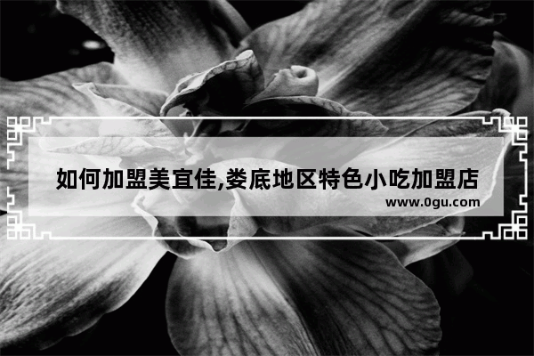 如何加盟美宜佳,娄底地区特色小吃加盟店