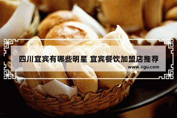四川宜宾有哪些明星 宜宾餐饮加盟店推荐