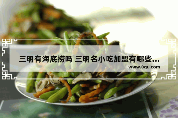 三明有海底捞吗 三明名小吃加盟有哪些品类