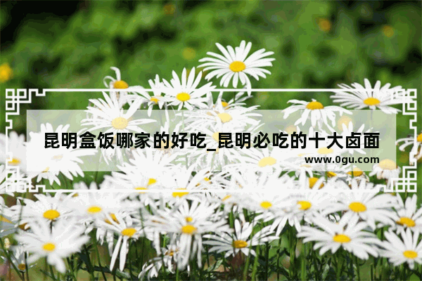 昆明盒饭哪家的好吃_昆明必吃的十大卤面