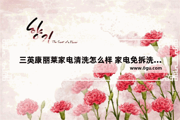 三英康丽莱家电清洗怎么样 家电免拆洗加盟品牌