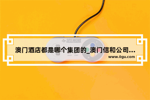 澳门酒店都是哪个集团的_澳门信和公司介绍