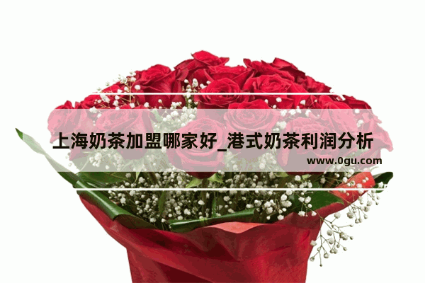 上海奶茶加盟哪家好_港式奶茶利润分析
