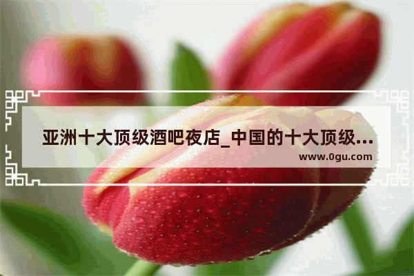 亚洲十大顶级酒吧夜店_中国的十大顶级酒吧：M1NT上榜 国内最好玩的酒吧还有哪些