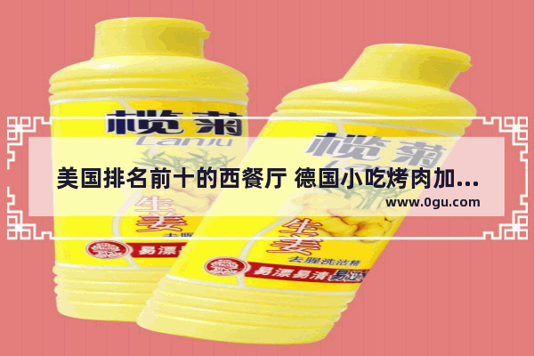 美国排名前十的西餐厅 德国小吃烤肉加盟店排行榜