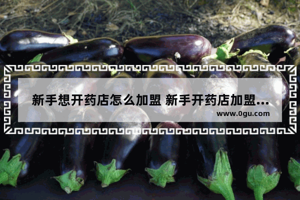新手想开药店怎么加盟 新手开药店加盟什么品牌好