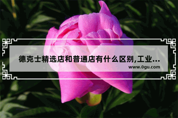 德克士精选店和普通店有什么区别,工业品为什么要加盟品牌