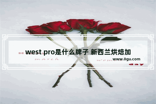 west pro是什么牌子 新西兰烘焙加盟店推荐哪家