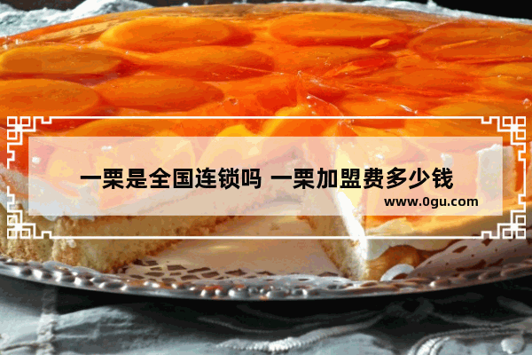 一栗是全国连锁吗 一栗加盟费多少钱